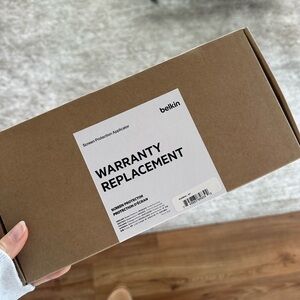 Belkin Warranty Replacement Kit in Brown Box. Never been opened